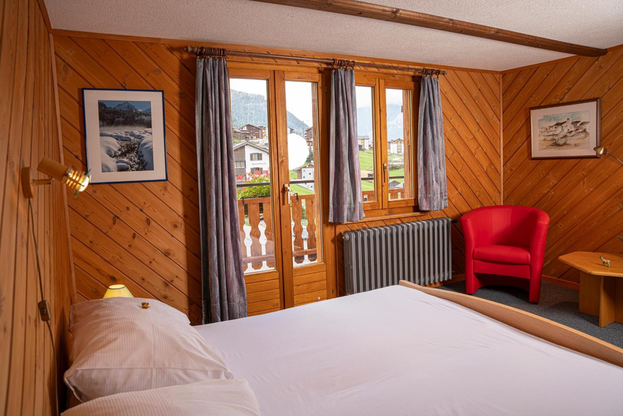 Bed and Breakfast Alte Bock 2.0 Grächen Exterior foto